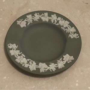 Green Wedgewood ashtray
